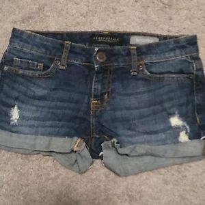 Aeropostale shorty denim shorts